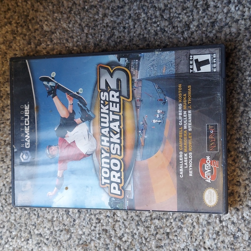 Tony Hawk's Pro Skater 3 for game cube